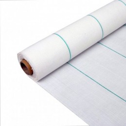 MALLA ANTIHIERBA  BLANCO. 2X5