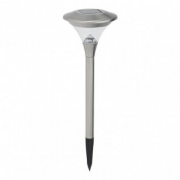 ESTACA LED SOLAR INOX  Ø...